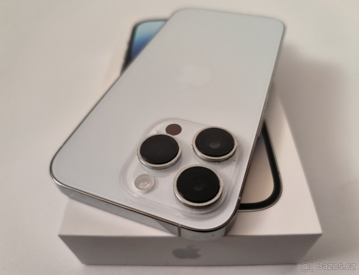 apple iphone 14 PRO 128gb Silver / Batéria 100% - 7
