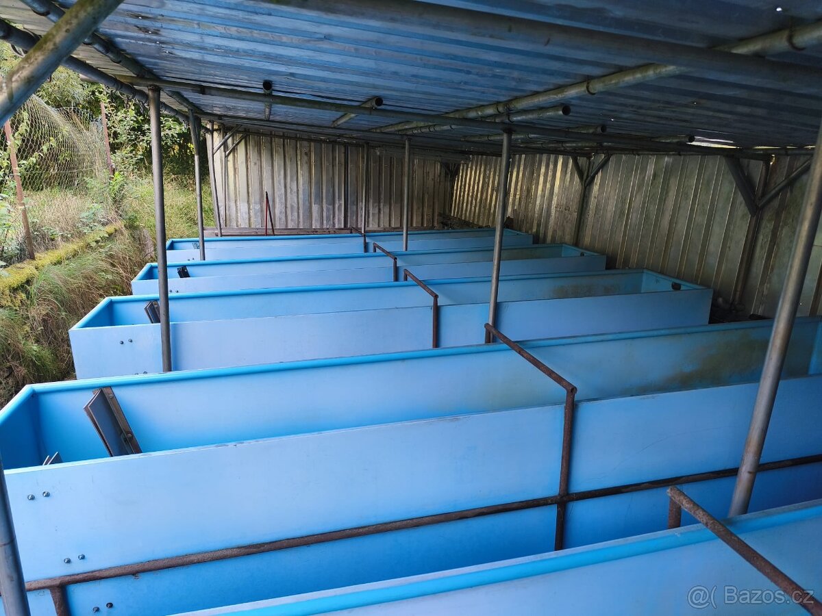 Prodám chovatelské žlaby pro ryby - 7