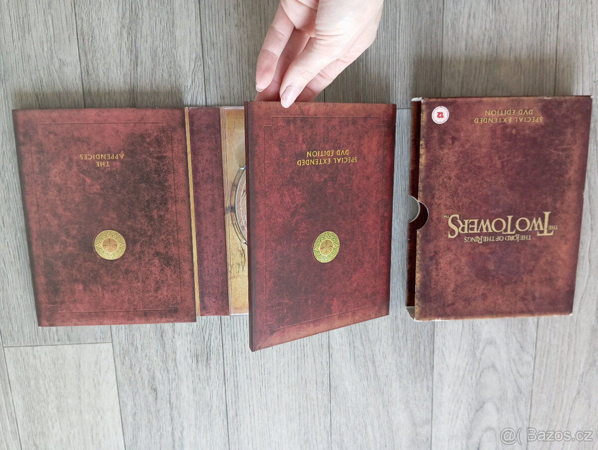 DVD LOTR Pán prsteňov 2 Two Towers Tolkien - 7