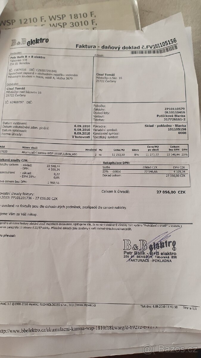 AEG akumulační kamna 4 ks - 7