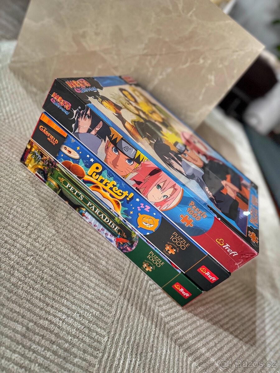 3x puzzle 1000 dílků - 7