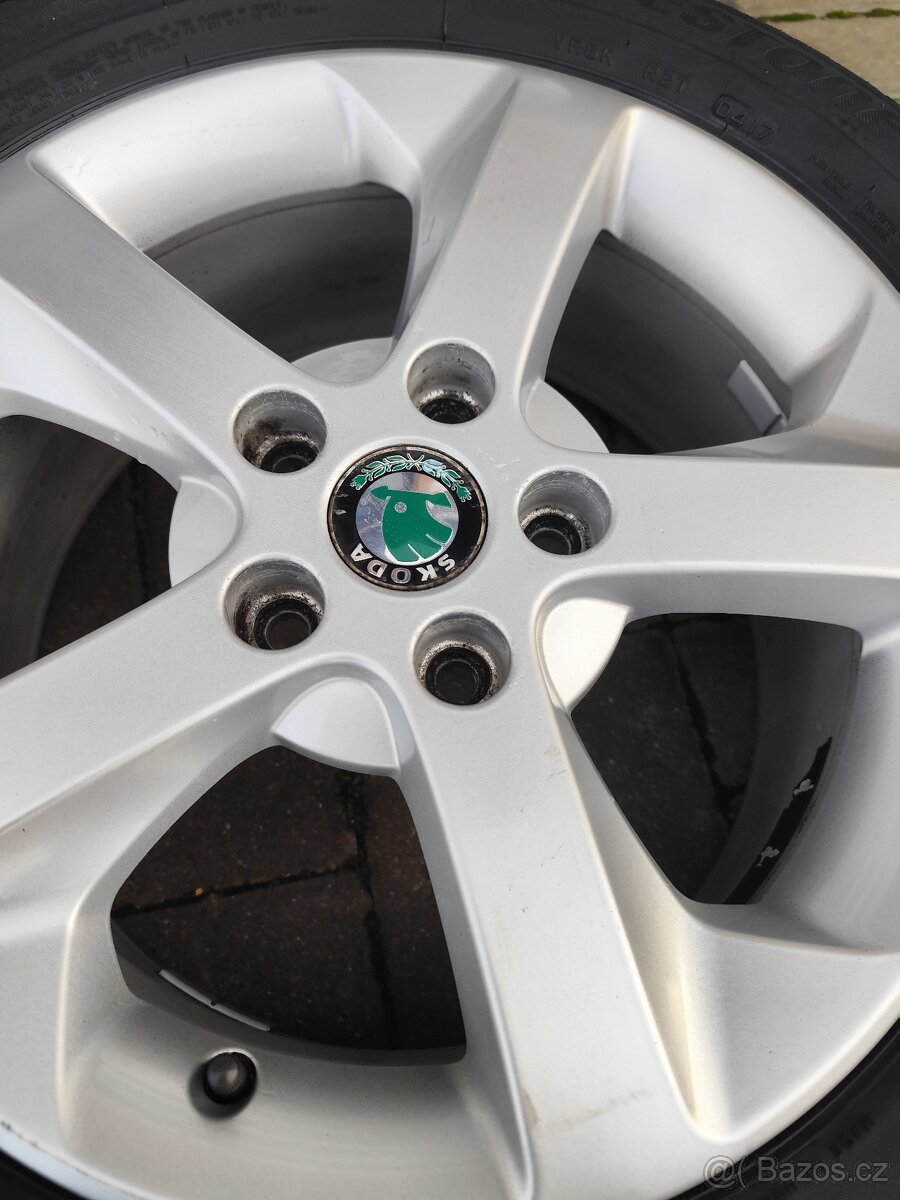 ALU 5x112 r16 ŠKODA + PNEU - 7
