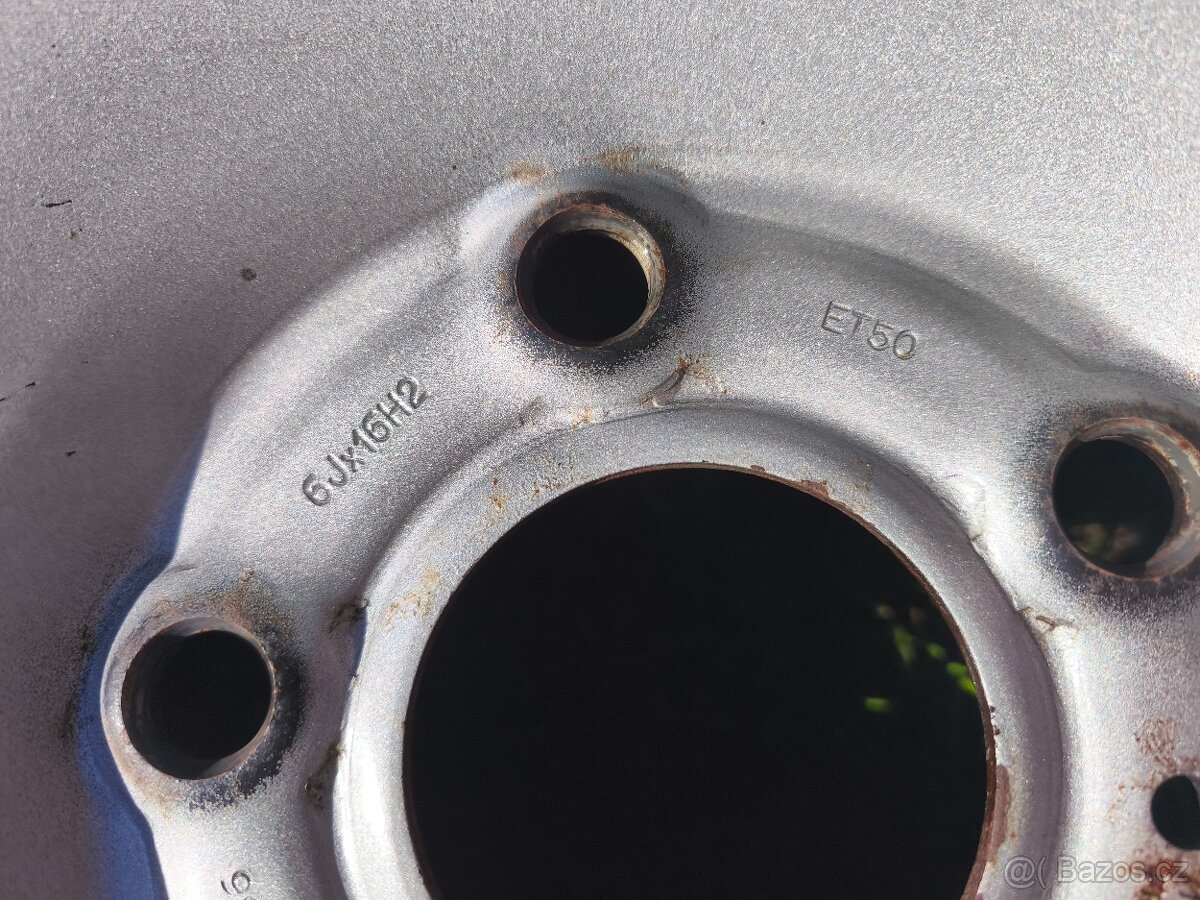 Ocelové disky r16 5x114,3 Trafic Vivaro Talento - 7