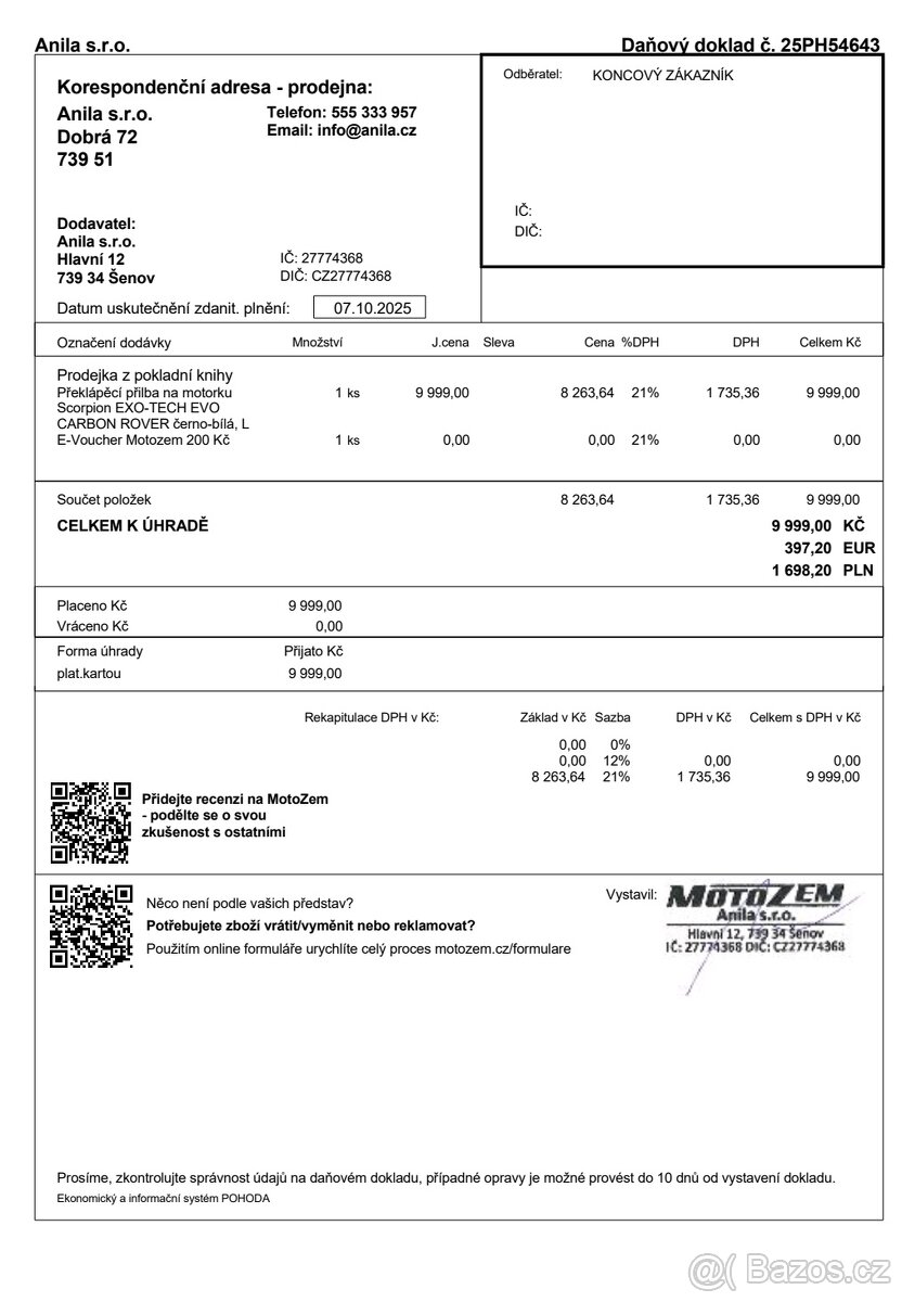 Scorpion EXO-TECH Carbon vel.L - 7