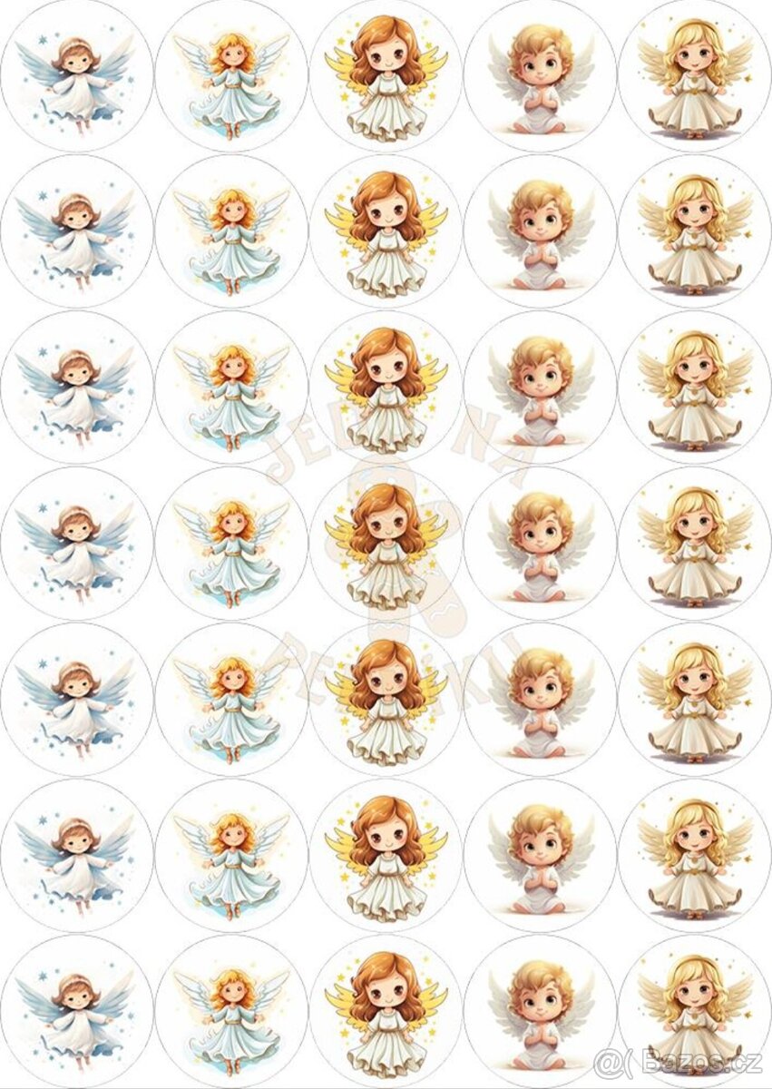 Perničky s fondanovým listem - 7