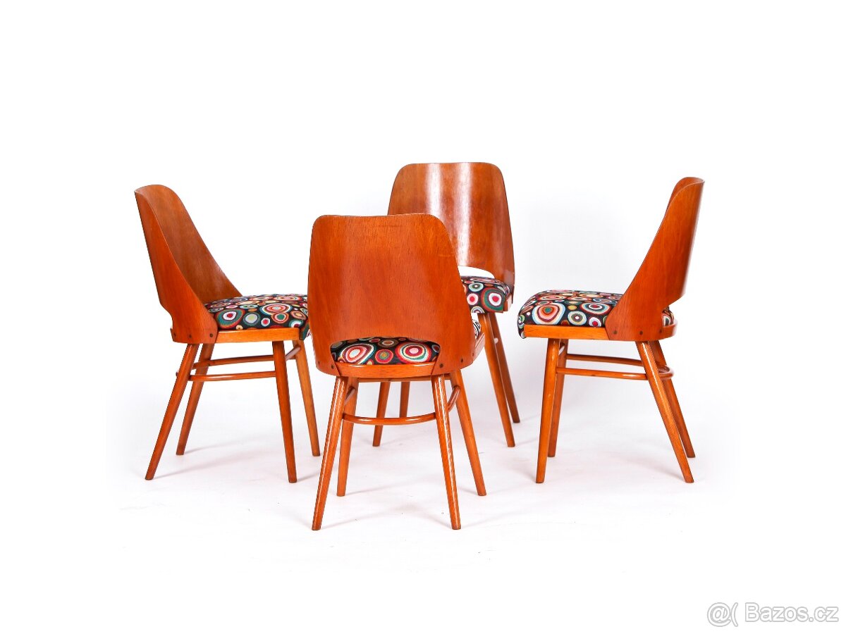 Jídelní židle TON v bruselském stylu 4 ks - 7