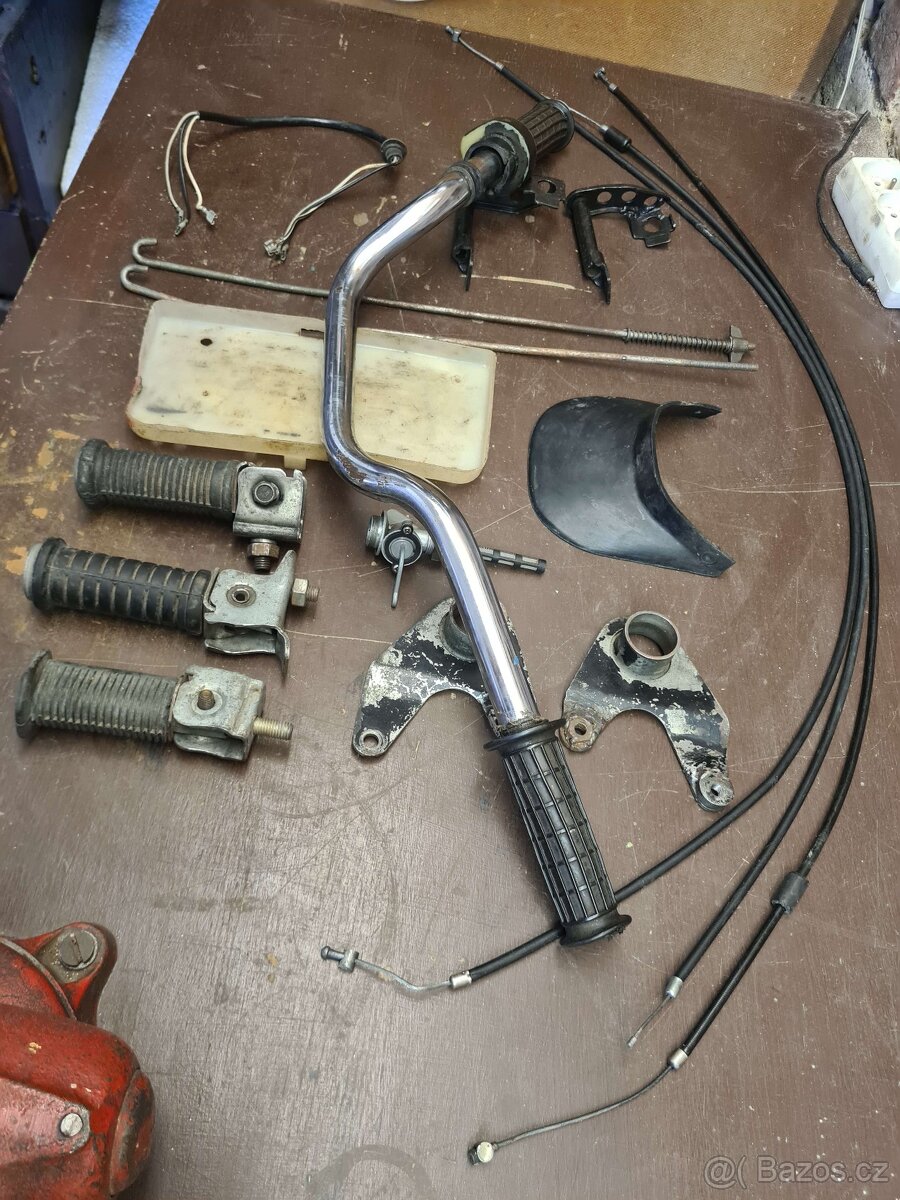 MZ etz 150 mix dílů - jednotlivě i jako celek - 7