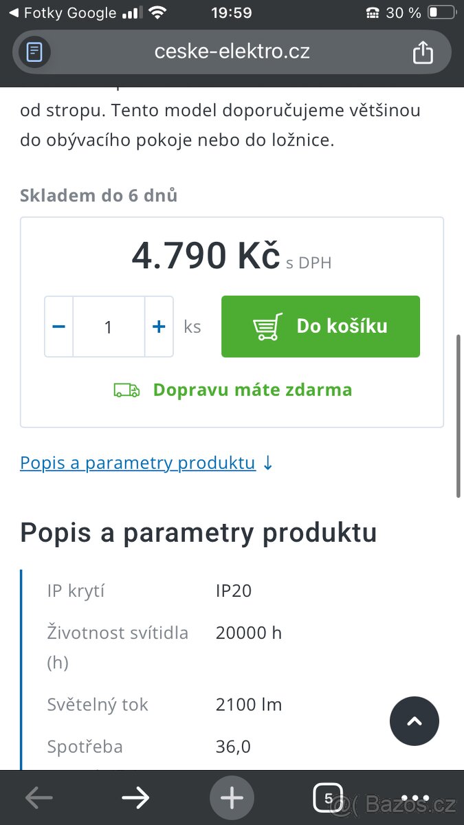 Stropní svitidlo - 7