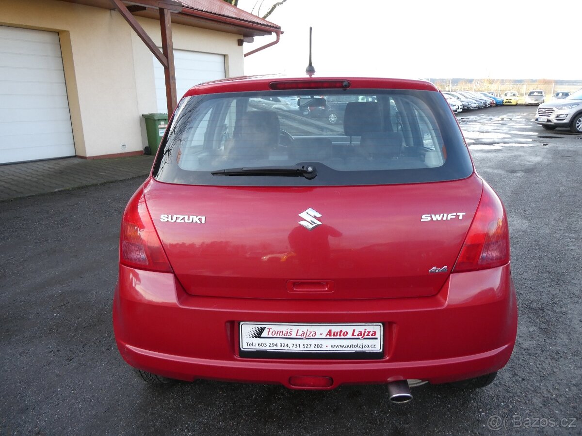 Suzuki Swift 1.3i 68 kW 4x4, klima, serviska - 7