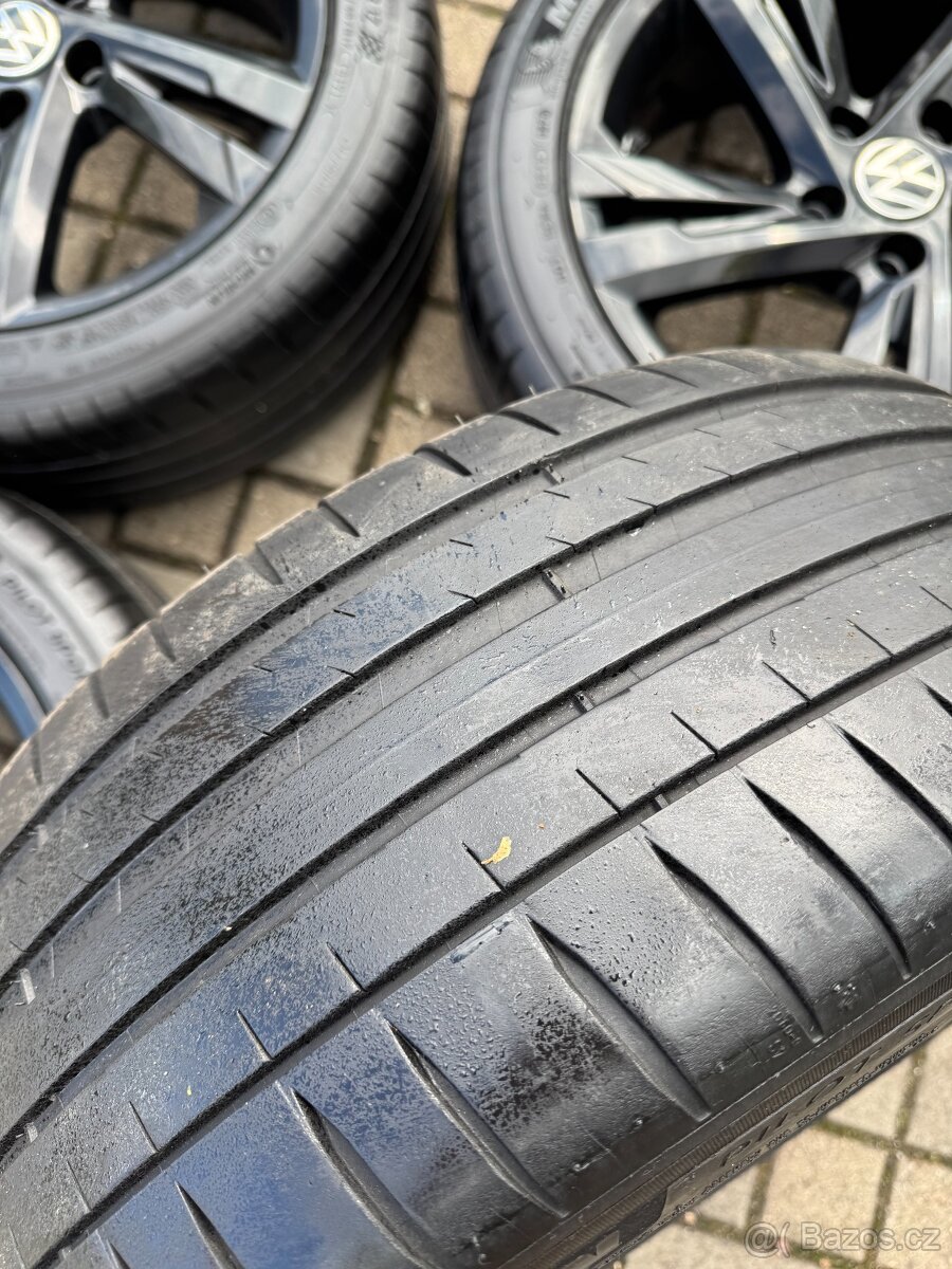 ORIGINÁL Alu Volkswagen Valencia R17,5x112 - TOP STAV, LETNÍ - 7