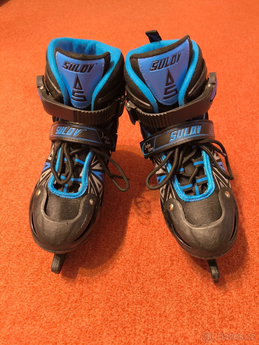 Prodám nastavitelné chlapecké brusle Sulov Stanley 38-41 - 7