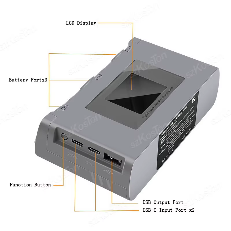 nabíjecí stanice DJI Mini 2 / Mini 2 SE / Mini SE / Mini 4K - 7