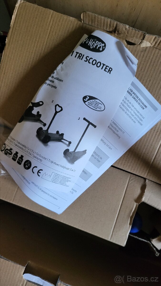 Dětská koloběžka Scooter Hipp & Hopps - 7