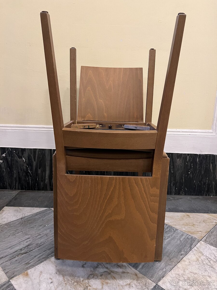 Béžové židle TON - 7