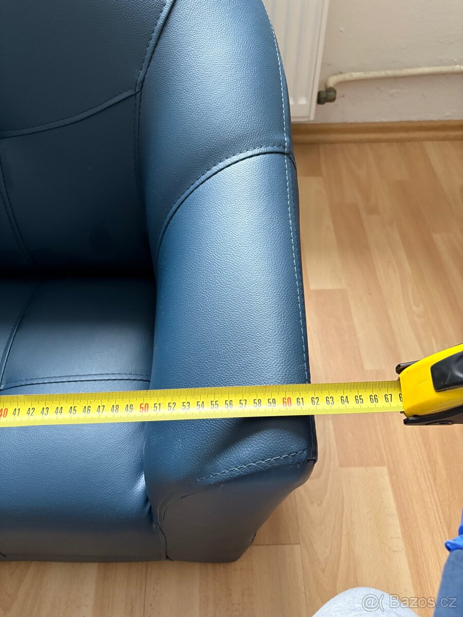 Dětské mini kožené křesílko - 7