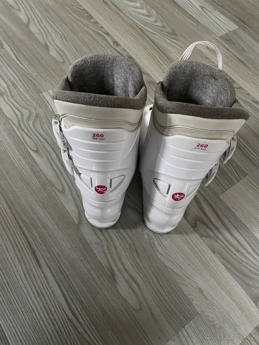 Lyže 163 cm + lyžáky 39-40 - 7