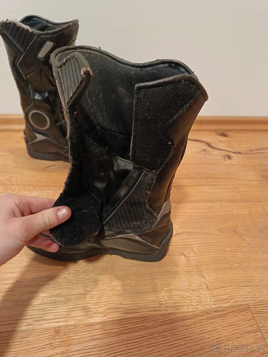 Dětské motorkářské boty -KIMO - 7