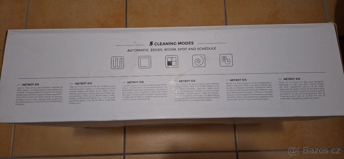 NOVÝ robotický vysavač IKOHS NetBot S15 - 7