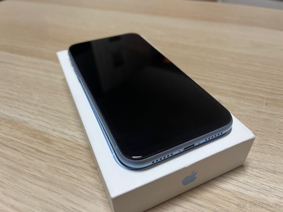 IPhone XR modrý 100% baterie - 7
