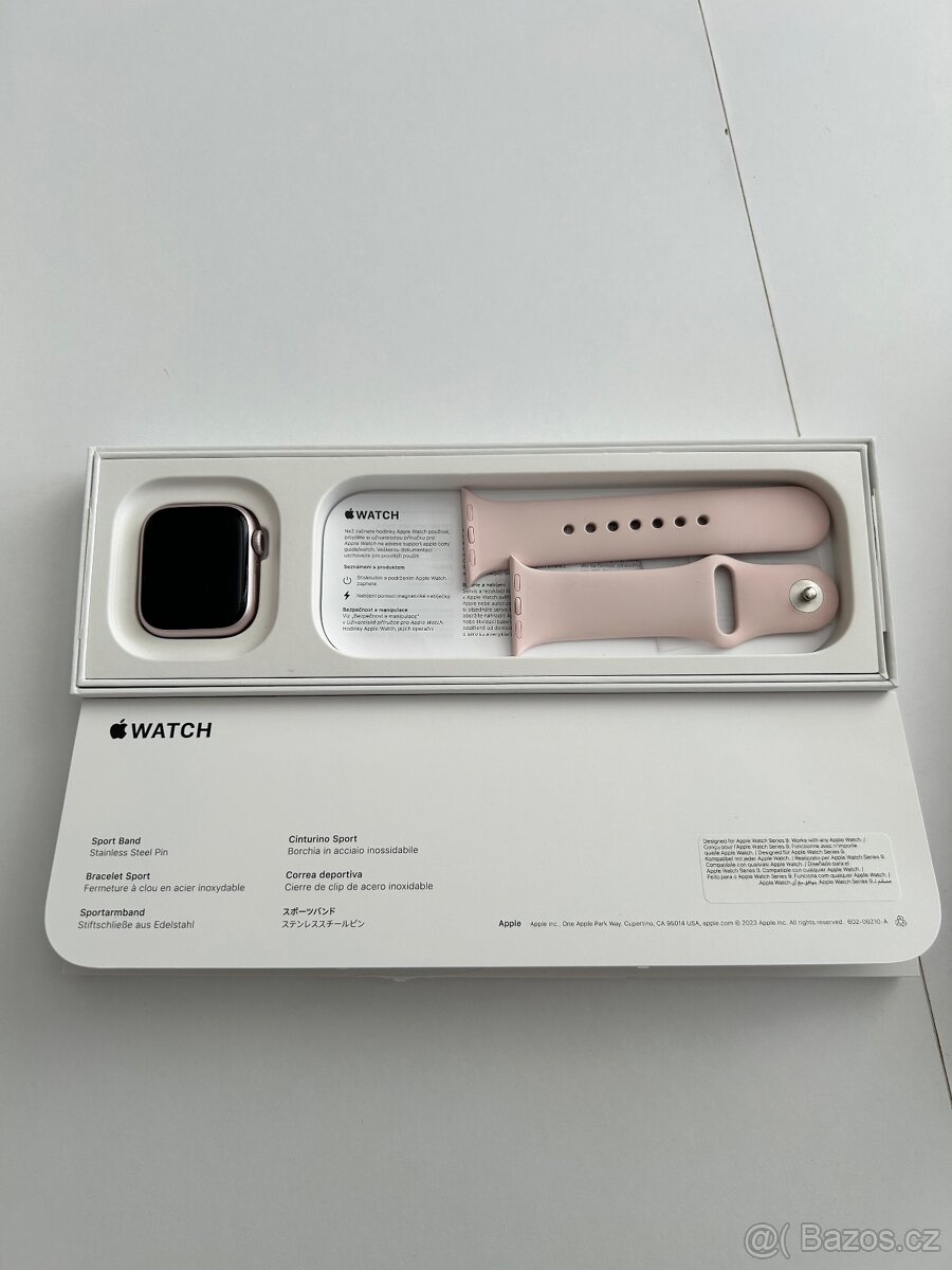Apple watch 9 series, PINK AL, 41mm - 7