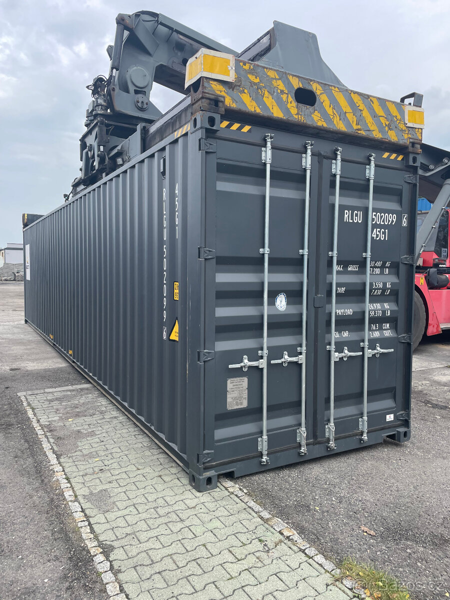 rv. 2023 Lodní kontejner oneway dv20" HC 40" - 7