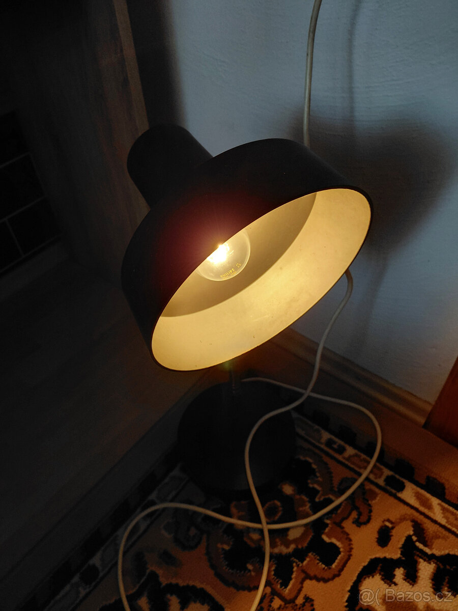 Retro stolní lampa s ohebným krkem - 7