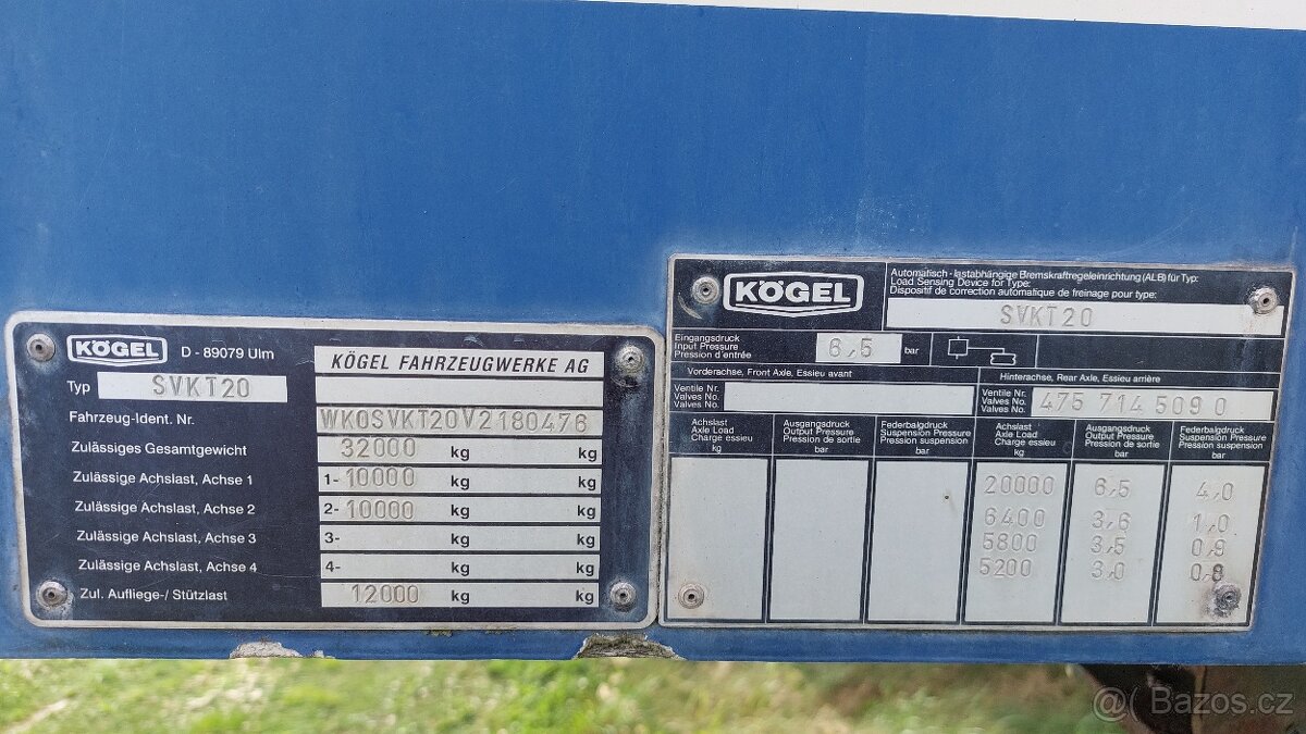 Návěs MRAZÁK Kögel - 7