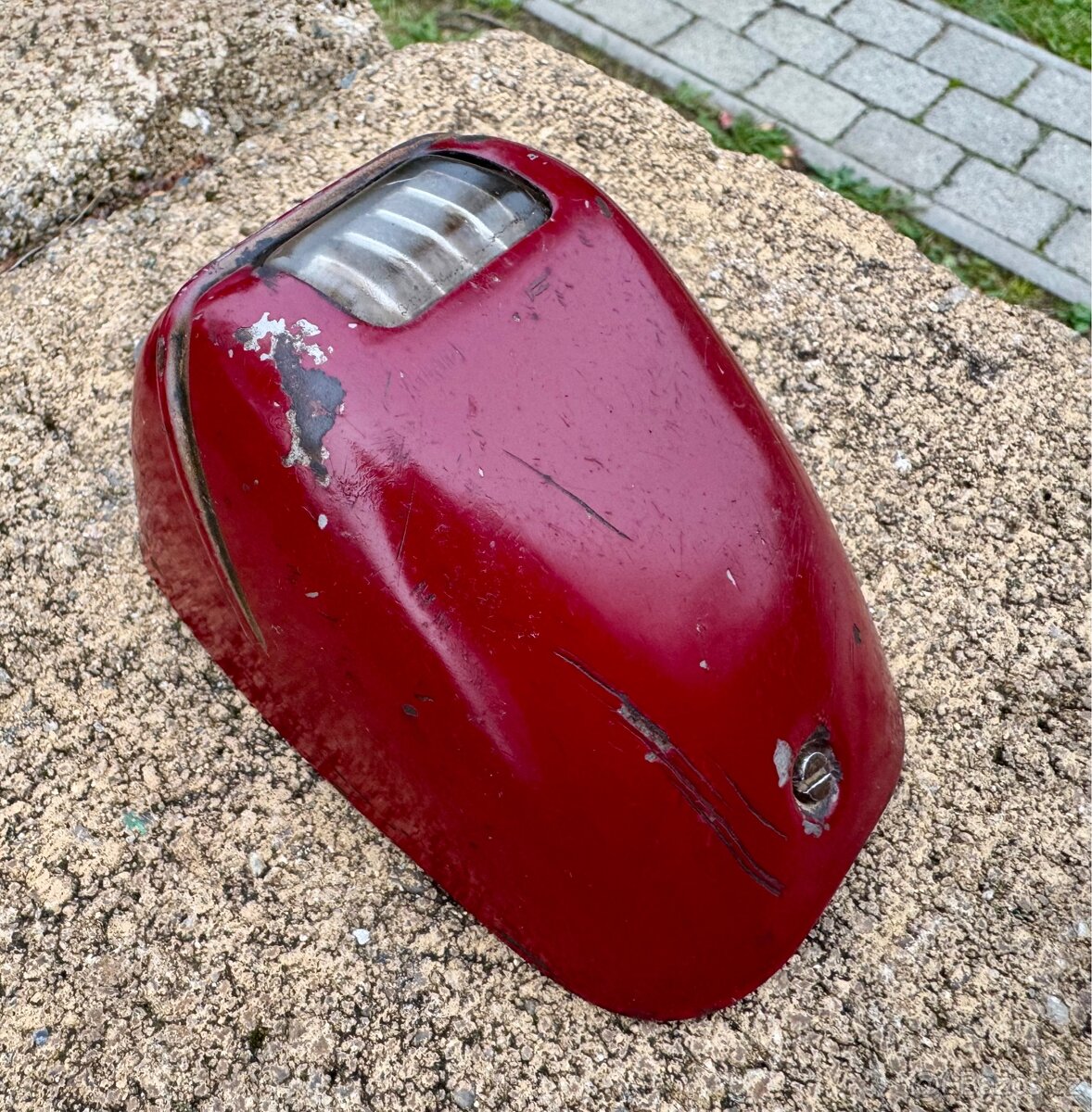 Jawa ČZ kývačka, půllitr, Velorex - zadní světla - 7