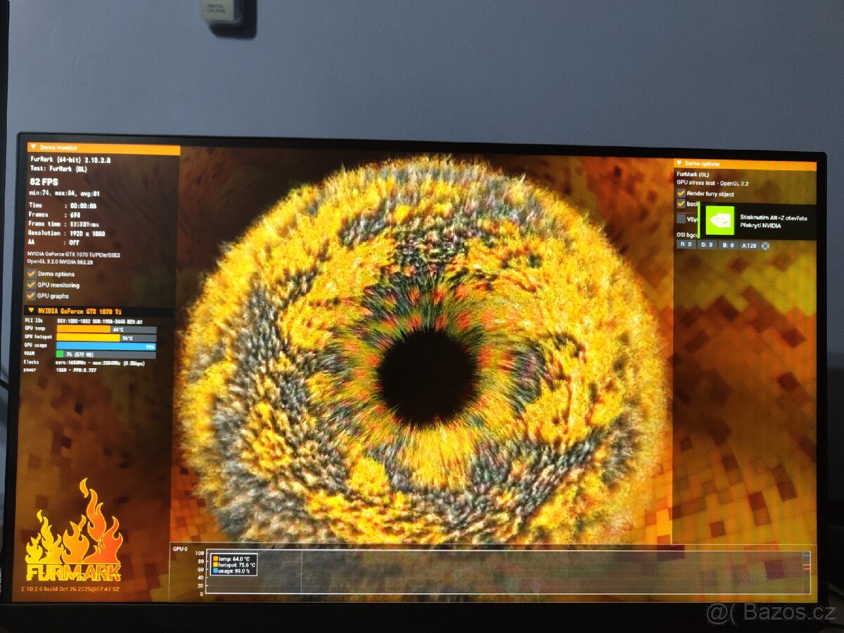 Herní PC – i5 6600K, 16 GB RAM, GTX 1070 TI
- 7