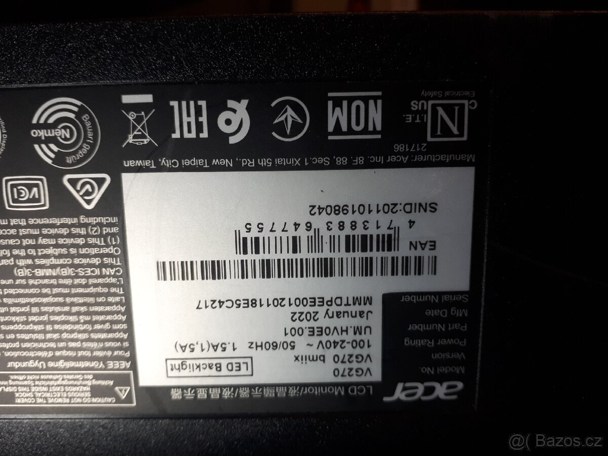 Acer Nitro DÍLY ND BEZ OBRAZOVKY - 7