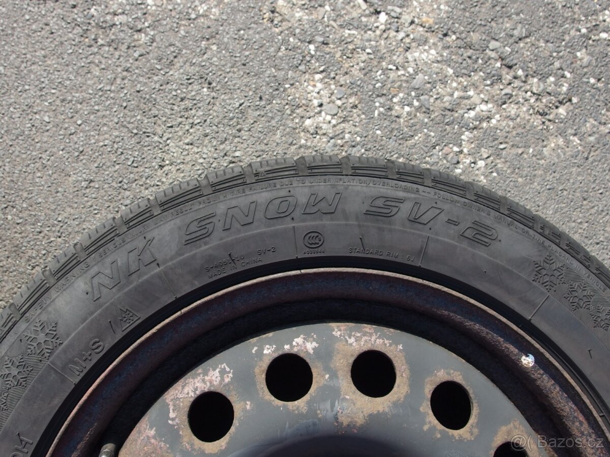 Sada zimních kol VW Sharan 195/60 R16 - 7