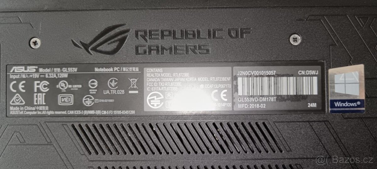 Herní Notebook s mechanikou - 7