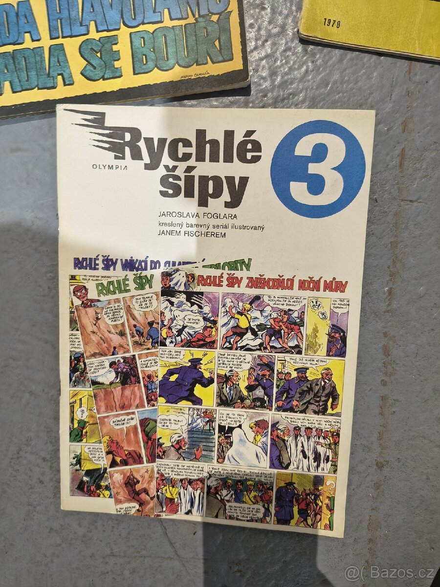 Kometa, stopař, rychlé šípy - 7