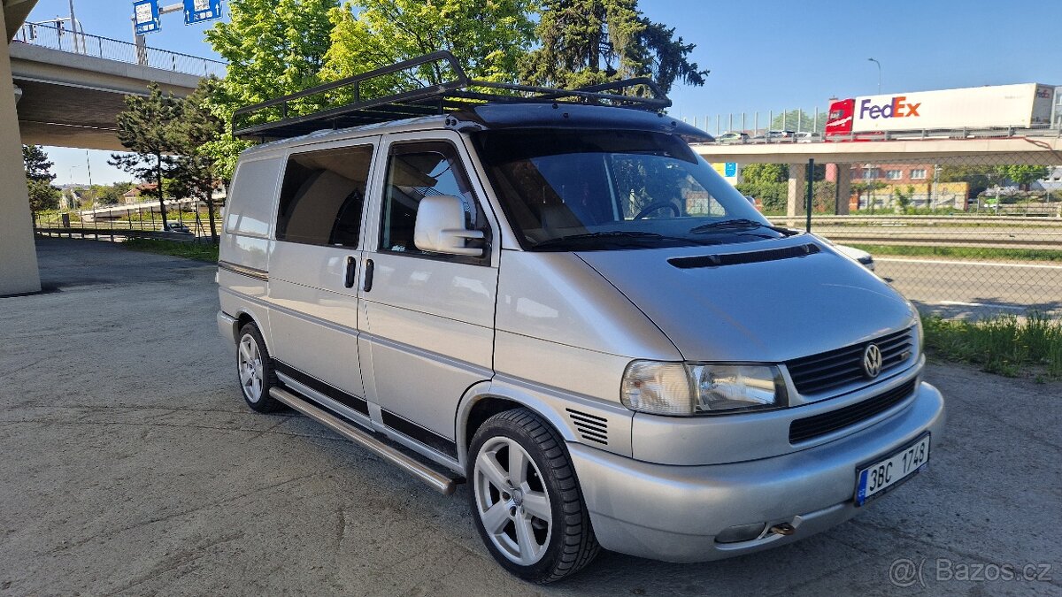 Transporter T4, 5.míst,zahrádka,tažný - 7