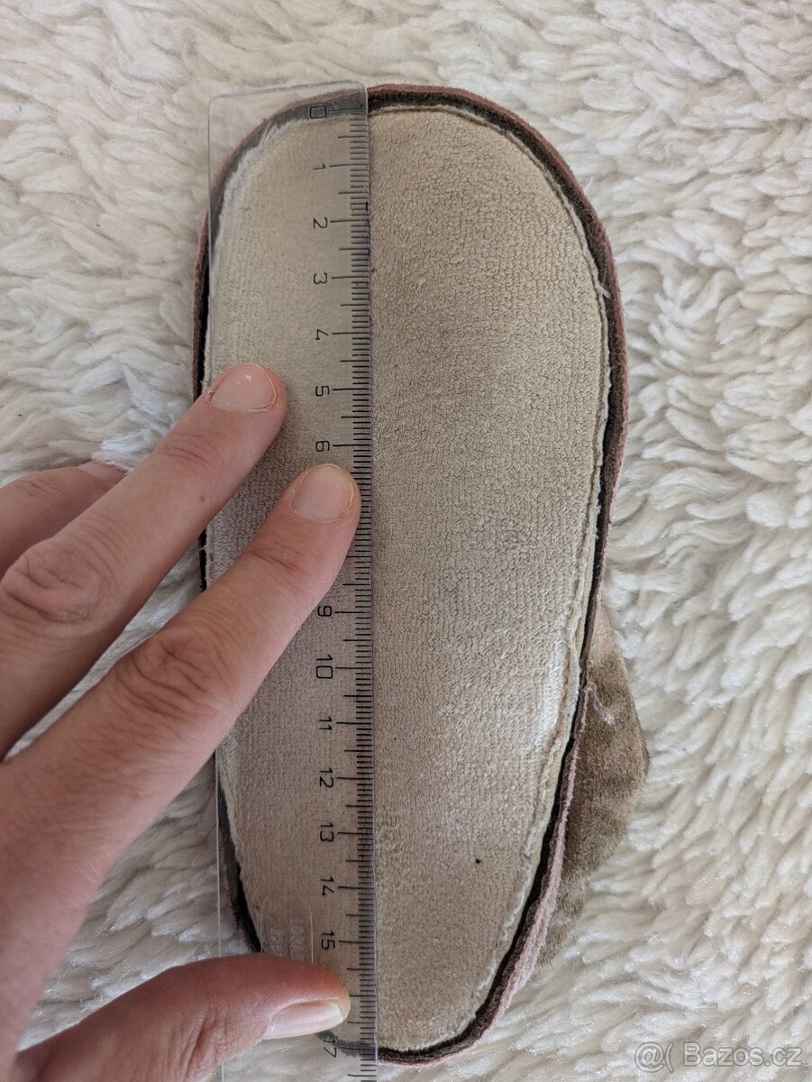 Handmade Barefoot kožené capáčky - 7