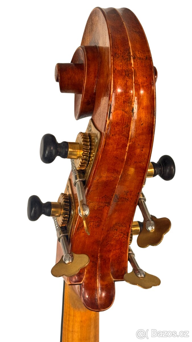 Mistrovský kontrabas 3/4 model Pedrazzini - 7