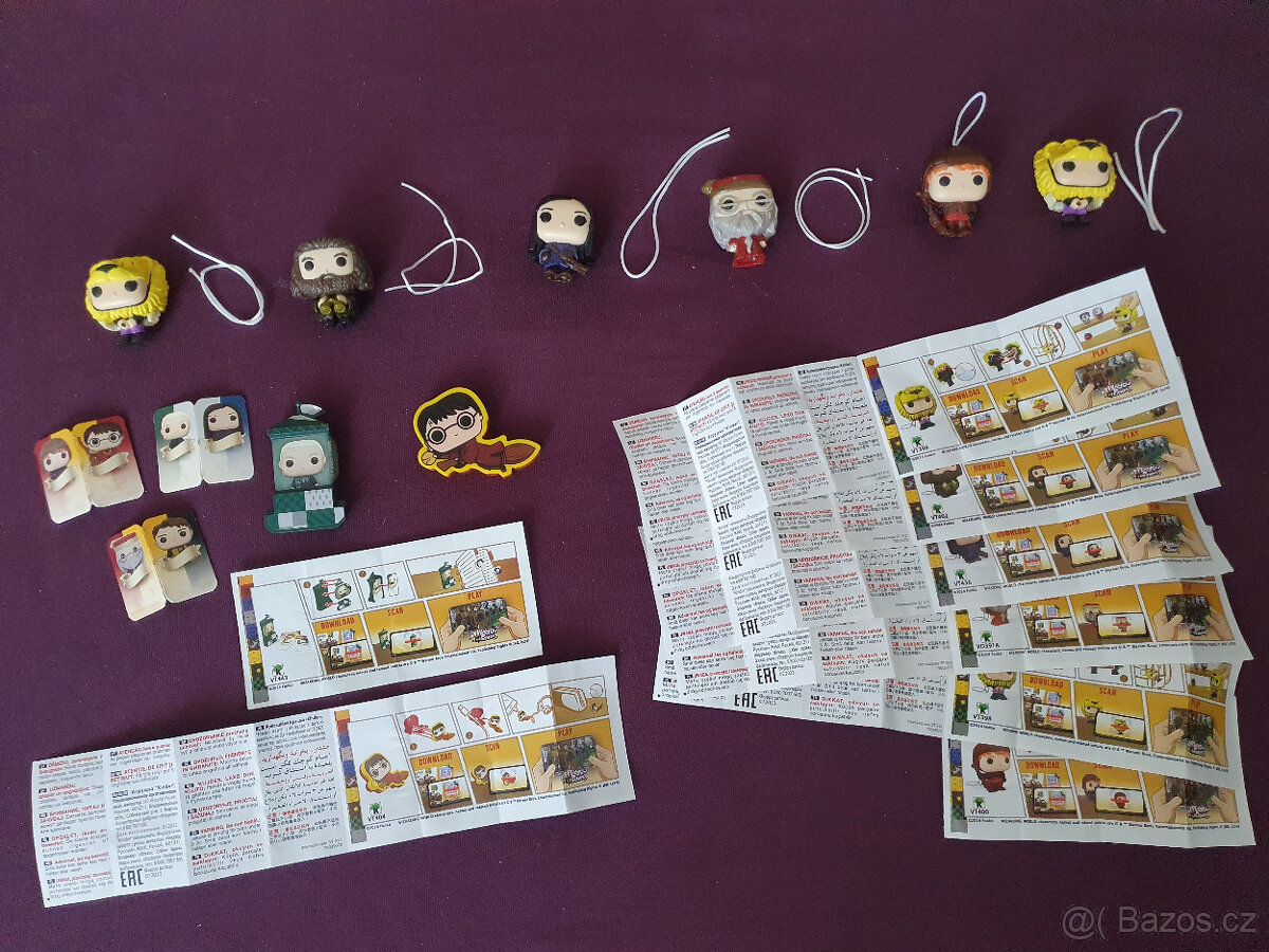 Kinder Joy figurky Harry Potter Funko Pop figurka 8 ks - 7
