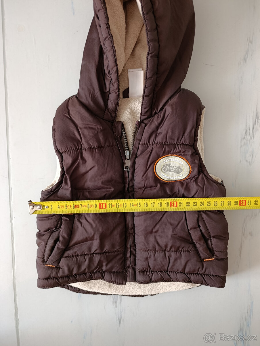 Zimní bunda, vesta - 7
