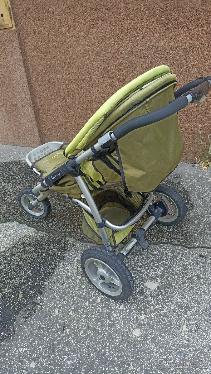 Kočárek korbička sporťák a vanička tříkolka Quinny 2 v 1 - 7