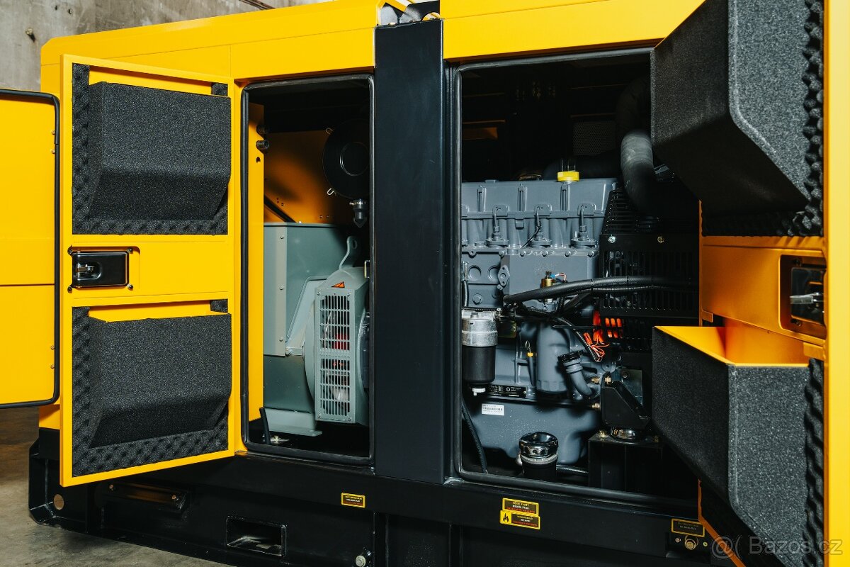 Naftová elektrocentrála PCA POWER PDE-110 kVA s ATS - 7
