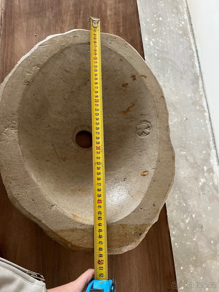 Travertinová kamenná umyvadla - 7