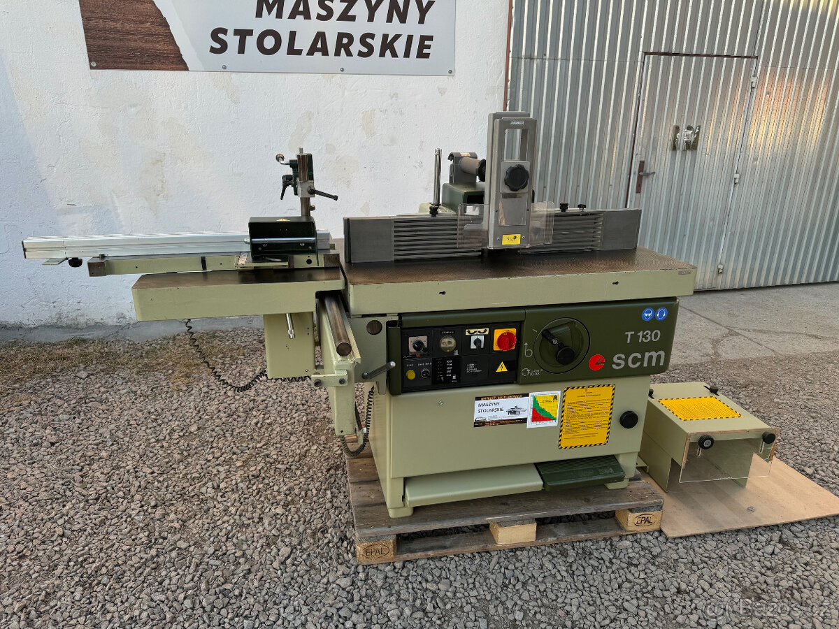 Spodní frézka s vozíkem SCM T130 N - 7