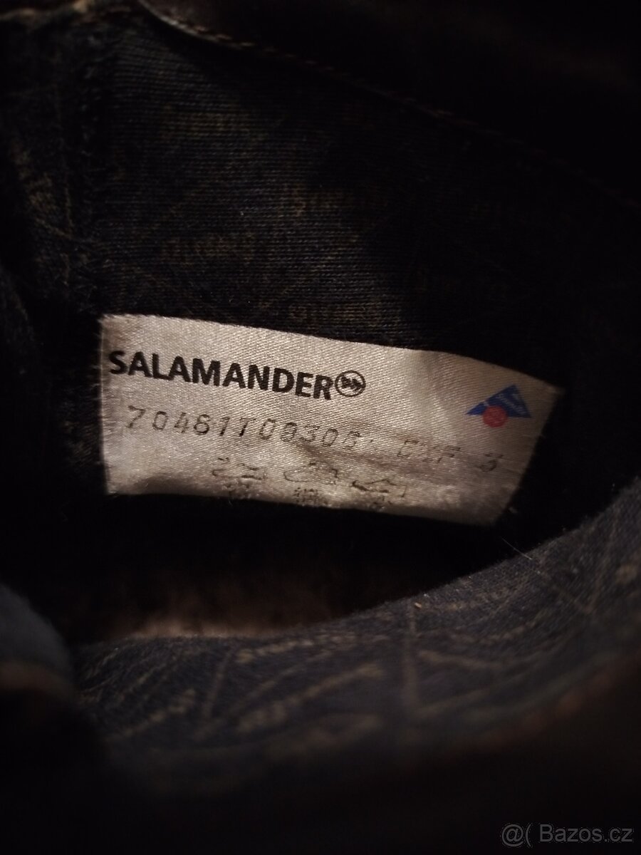 Zimní boty Salamander, vel. 38 - 7