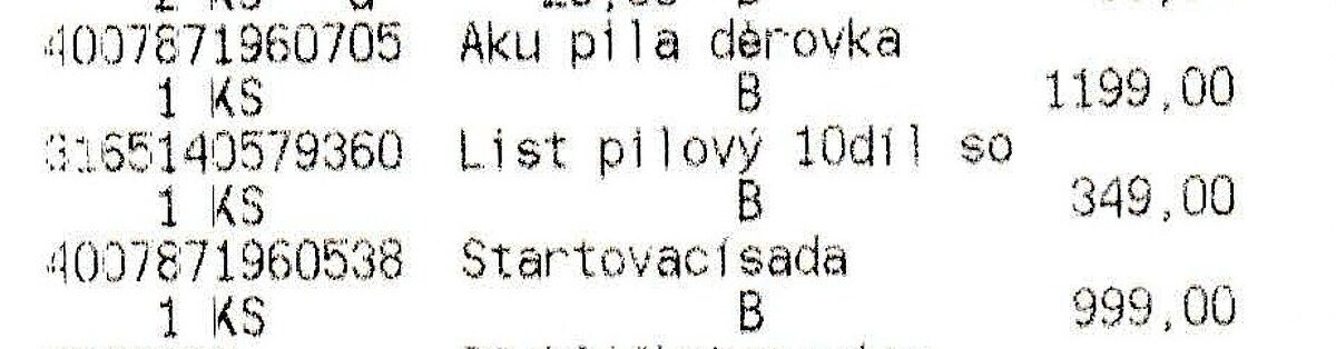 Aku pila děrovka. - 7