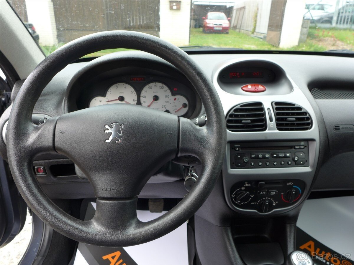 Peugeot 206 1,4 i 16V, KLIMA, ČR - 7