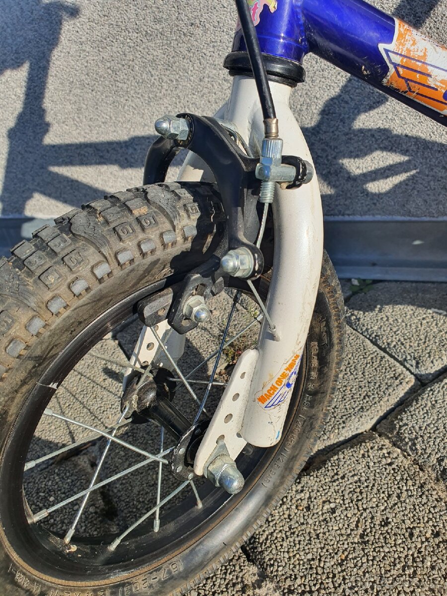 Dětské kolo a Odrážedlo , brzda, zvonek - 7