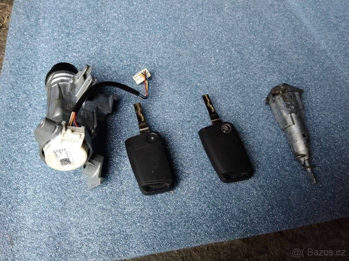 Škoda Octavia 3 2.0 TDI CRM budíky jednotka klíče - 7