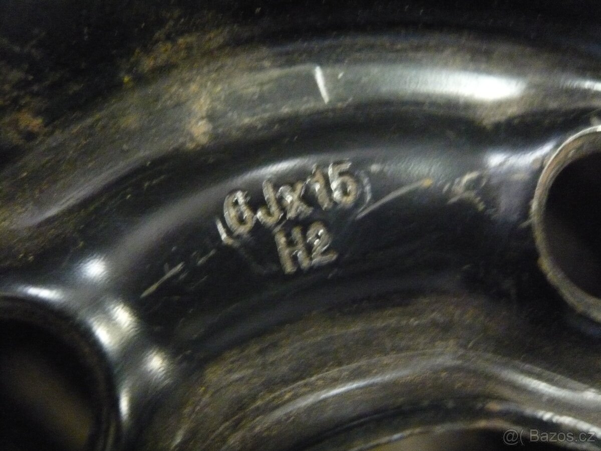 Disk Škoda 15", kolo15",ocelový disk 15. - 7