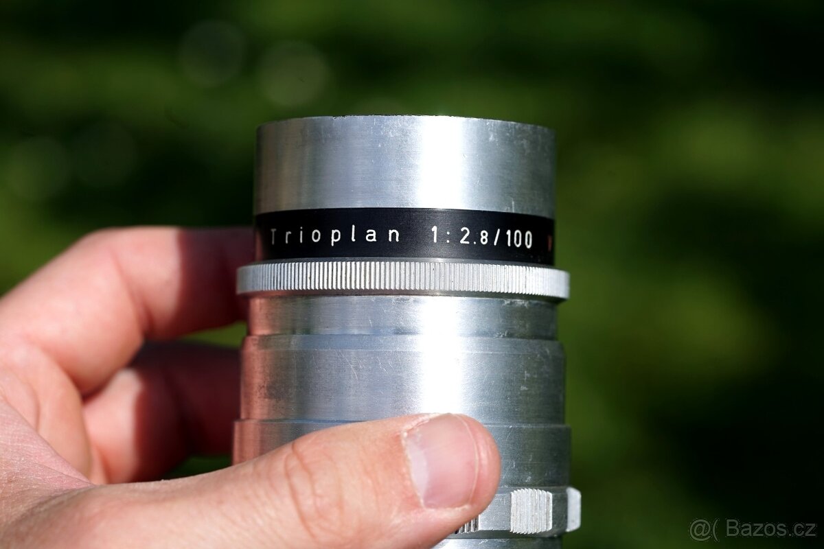 Meyer Optik Gorlitz Trioplan 100mm f2,8 red V EXA - 7