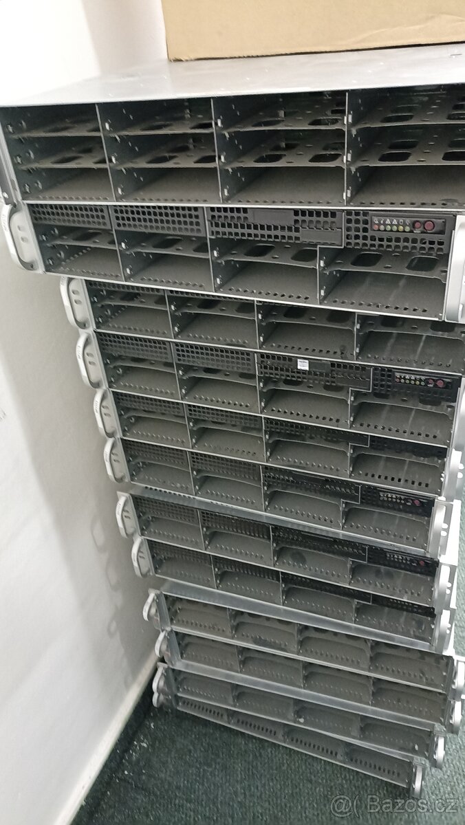 Supermicro servery - 1U, 2U a 4U - likvidace se seznamem - 7